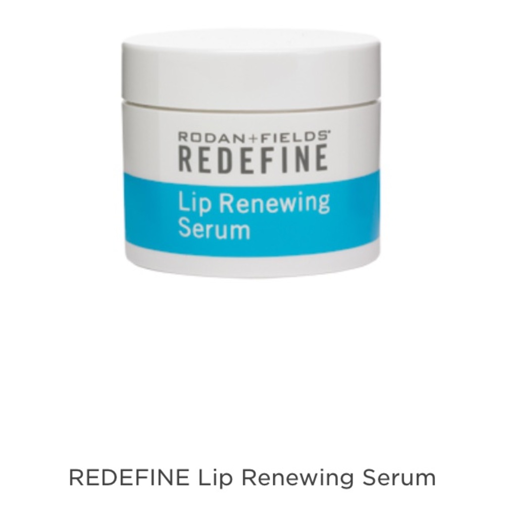 Redefine lip renewing serum from rodan + fields.